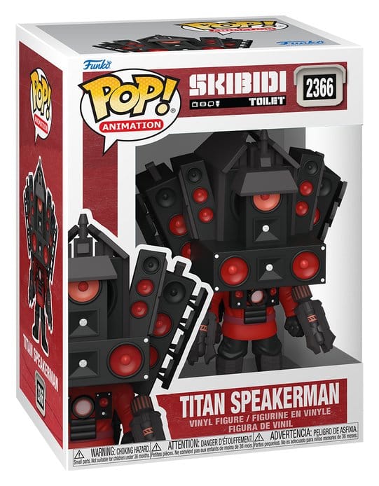 Funko Skibidi Toilet POP! Rocks Titan Speakerman