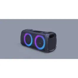 Inovalley HP360 Enceinte Bluetooth 5.0 - 100 W de Puissance - Haut-parleurs 2 x 6.5 pouces - Radio FM - Ports USB et AUX - 3 h d'autonomie - Noir
