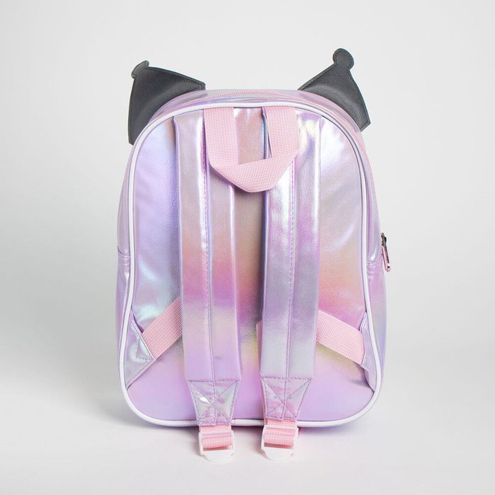 CERDÁ Sac à dos Kuromi Hello Kitty 27 cm - Taille: 21x27x9 cm - Matière: 100% Polyuréthane