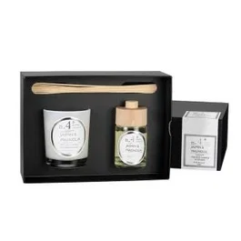 CERABELLA Coffret SETPERF4 Bougie et Mikado Jasmine-Magnolia