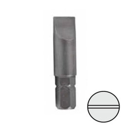 DUVER Punta atornillar mango 5/16'' plana corta PL8x1.2