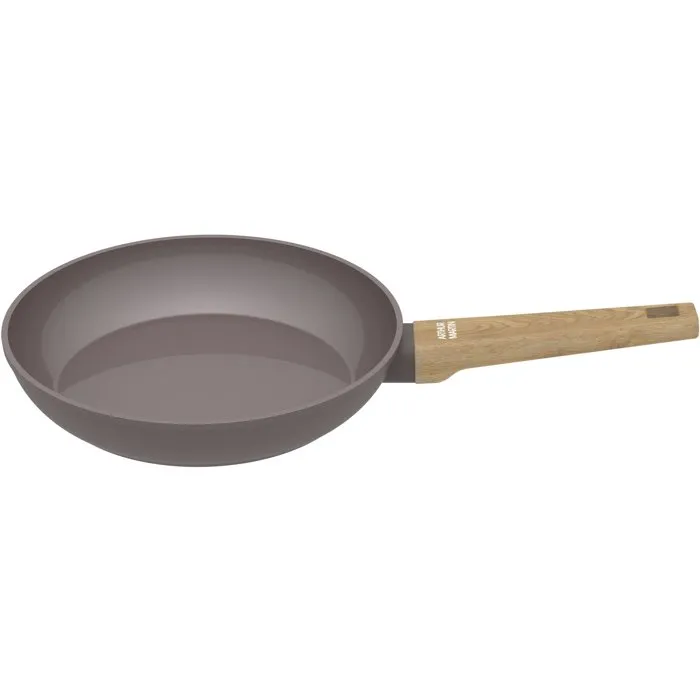 Arthur Martin AM1052 Ensemble de 3 poêles en céramique, Ø 20-24-28 cm, induction, taupe