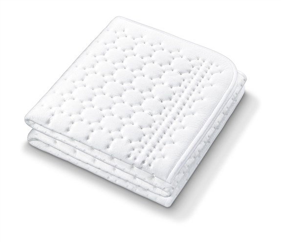 Beurer TS-19 (304.06) Couverture chauffante électrique individuelle à 3 niveaux en feutre et câble amovible pour le dos et nuque