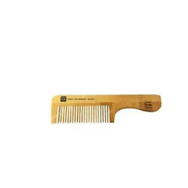 Naturaspa Peigne en bambou avec manche 18 cm pour cheveux Naturel
