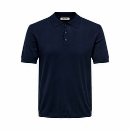 Polo à manches courtes homme Only & Sons Onswyler Life Reg 14 Ss Knit Stormy Ø 42 cm