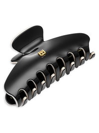 Balmain Barrette Noir et Blanc - Accessoire Cheveux Femme