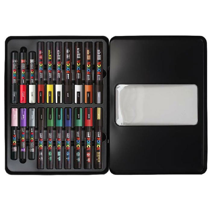 boîte de marqueurs Uni-Ball Dirty Harry 20 Pièces Multicouleur boîte de marqueurs Uni-Ball Dirty Harry 20 Pièces Multicouleur