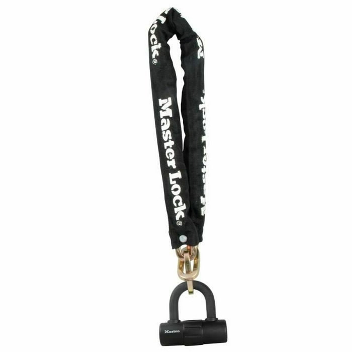 Master Lock Chaîne avec serrure Mini U 8234EURDPRO Noir Master Lock Chaîne avec serrure Mini U 8234EURDPRO Noir