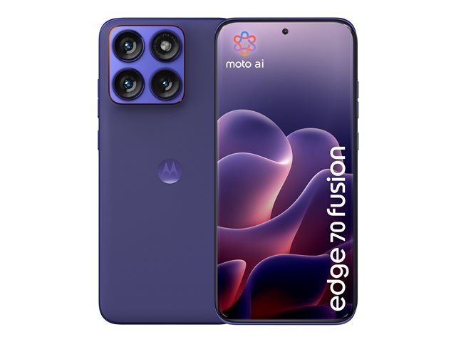 Motorola Moto Edge 70 Fusion Power 5G, 8 Go RAM, 256 Go, Bleu