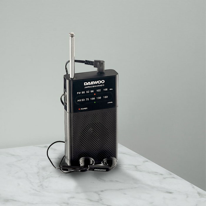 Radio transistor Daewoo DW1027 Noir Radio transistor Daewoo DW1027 Noir