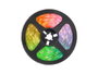 Giftdecor Ruban LED RGB 5 m avec télécommande - 20 couleurs, USB, plastique noir (Set de 12)