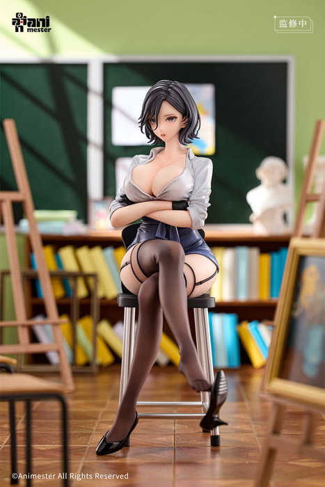 AniMester Rumi After-School Art Instruction Statuette 1/6