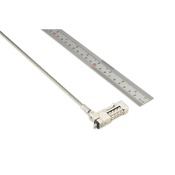 Kensington Slim NanoSaver 2.0 EQ - Câble de sécurité à combinaison pour appareils ultrafins - 1.80 m - Réinitialisable 10000 codes