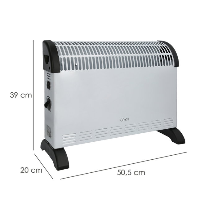 ORYX Termoconvecteur de Sol 750/1250/2000W