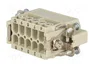 HARTING Insert de contact mâle Han® A 10 broches HDC