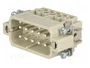 HARTING Insert de contact mâle Han® A 10 broches HDC