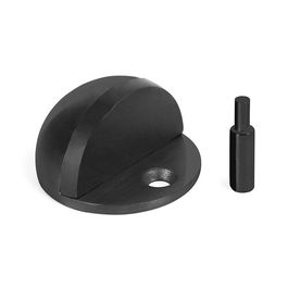 HERRAJES ALK Tope Puerta D44 Fixation Vis Noir Mat Inox304