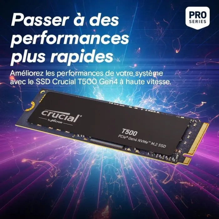 Crucial SSD T500 4TB PCIe Gen4 NVMe