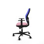 Piqueras y Crespo Chaise de Bureau Jorquera Rose et Bleu