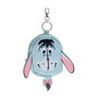 Disney Porte-clés miniature sac à dos 3D Eeyore Winnie the Pooh - Fermeture à glissière avec mousqueton