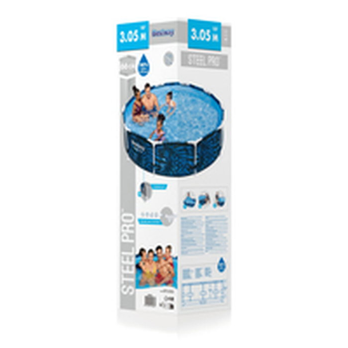 Bestway Piscine hors sol ronde Steel Pro 305 x 66 cm