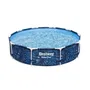Bestway Steel Pro Piscine Hors Sol Tubulaire Ronde en Acier 305 x 66 cm - Capacité 4062 Litres