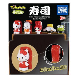 Sanrio assortiment figurines Twinchees Hello Kitty & Friends Sushi Kawai 5 cm (24)