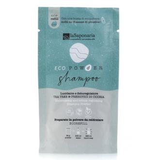 LA SAPONARIA Shampooing à l'Arbre à Thé et Prébiotiques en poudre 25g LA SAPONARIA Shampooing à l'Arbre à Thé et Prébiotiques en poudre 25g