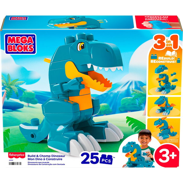 MEGA BLOKS Dinosaurio Mordedor JMK85 Mega Bloks MEGA BLOKS Dinosaurio Mordedor JMK85 Mega Bloks