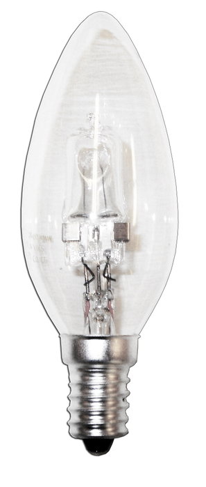 LUZ DLU LAMPARA HALOG.VELA CLARA ECO30 230V-42W E14 FLE6U020 LUZ DLU LAMPARA HALOG.VELA CLARA ECO30 230V-42W E14 FLE6U020