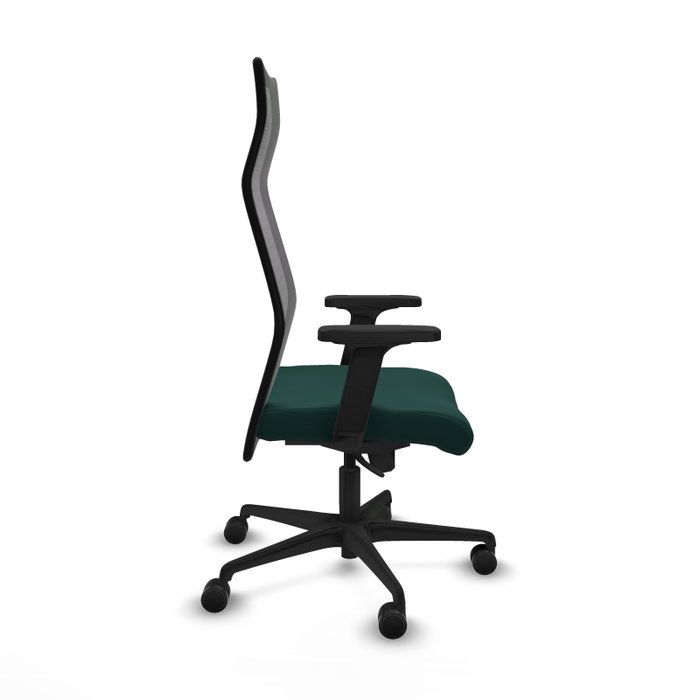 Piqueras y Crespo Chaise de Bureau Albacete, Vert bouteille et Noir