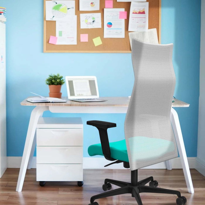 Piqueras y Crespo Chaise de Bureau Albacete, Vert bouteille et Noir