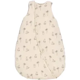 Candide Douillette Naissance 70 cm 3-9 mois, Motif Tigre Blanc, Tog 3.5, Ouverture Facile pour le Change