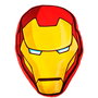 Marvel - Coussin 3D Iron Man Avengers, Housse Décorative 40x40 cm - Personnage Vengadores