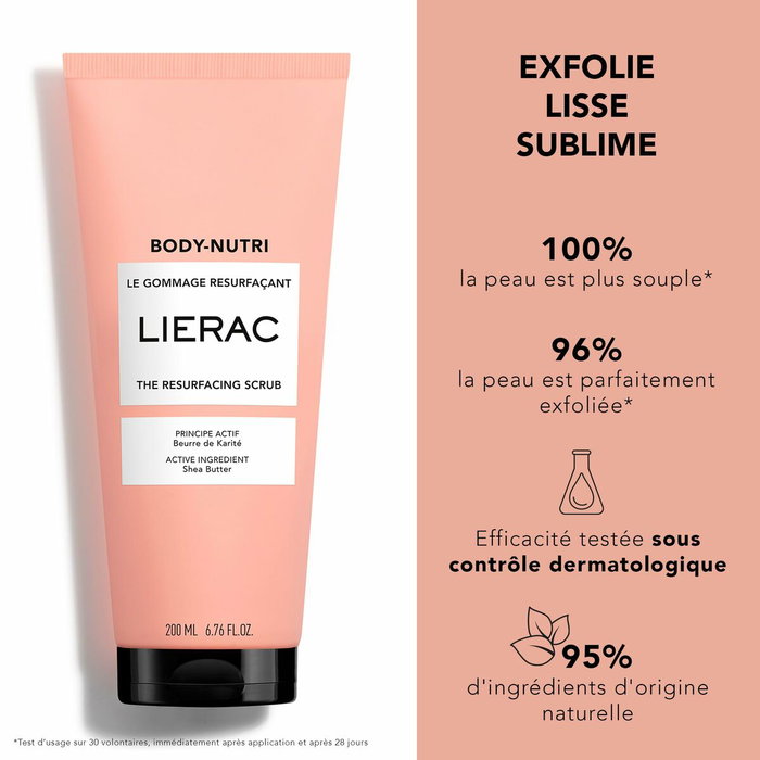 Lierac BODY-NUTRI Exfoliant corps régénérant 200 ml