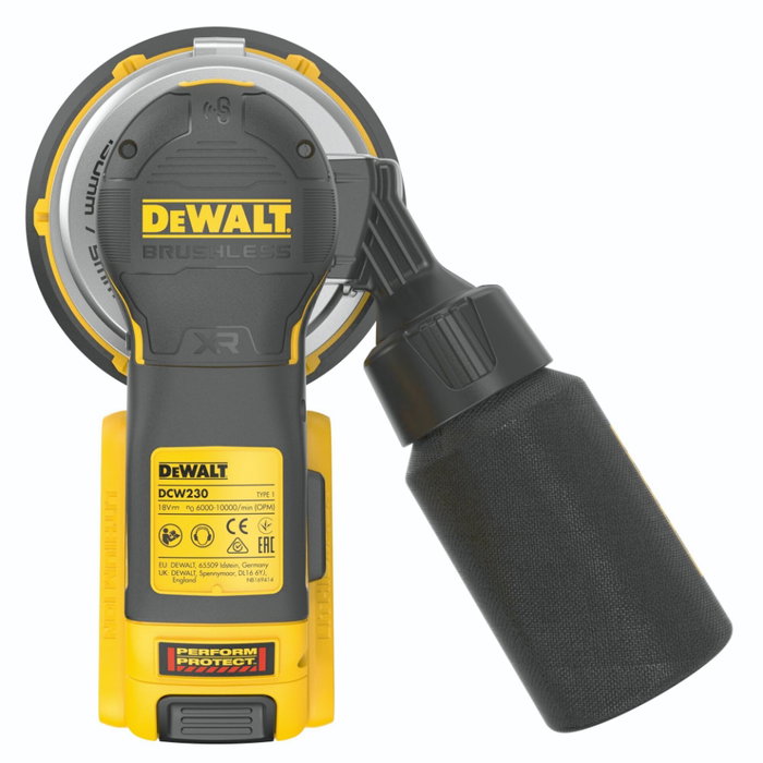 DeWalt DCW230P2-QW Ponceuse excentrique sans fil 150 mm