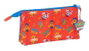 Safta Portatodo triple Paw Patrol Cool, coffret de rangement 3 compartiments, 22 x 12 x 3 cm, pour enfants des 3 ans