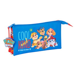 Safta Trousse Fourre-Tout Triple Paw Patrol Cool Bleu Rouge