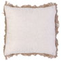 Home Deco Factory Cojín 40x40 cm Rafia Naturel Mirage