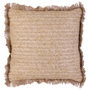 Home Deco Factory Cojín 40x40 cm Rafia Naturel Mirage