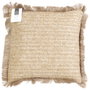 Home Deco Factory Cojín 40x40 cm Rafia Naturel Mirage