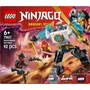 LEGO NINJAGO 71827 La super armure robot de Zane, jeu de construction avec 3 minifigurines et accessoires inspirés de la saison 3 pour enfant dès 6 ans