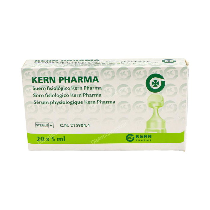 KERN Sérum Physiologique 20 Monodoses de 5 ml KERN Sérum Physiologique 20 Monodoses de 5 ml