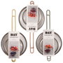 Day Jeu de 2 passoires en acier inoxydable et silicone (d.13,5-19,5 cm) inevitable