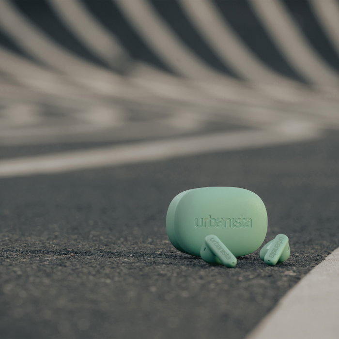 Urbanista Auriculares True Wireless Inalámbricos Copenhagen Sage Green Bluetooth 5.2 IPX4 32h Autonomie