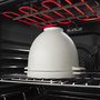 Kitchenaid 5KSM2CB5BGS - Bol pour pain avec couvercle specklé gris - Ensemble pour robot pâtissier, cuisson au four