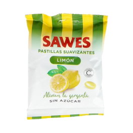 SAWES Pastilles Balsam Sans Sucre Citron et Vitamine C