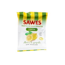 SAWES Pastilles Balsam Sans Sucre Citron et Vitamine C