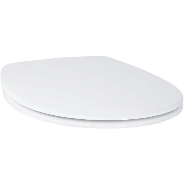 GROHE Bau Ceramic Abattant de WC en Duroplast Blanc Alpin avec Système SoftClose - Pour Cuve Bau Ceramic