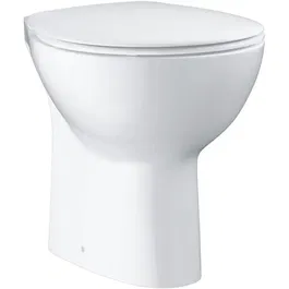 GROHE Bau Ceramic Abattant de WC en Duroplast Blanc Alpin avec Système SoftClose - Pour Cuve Bau Ceramic